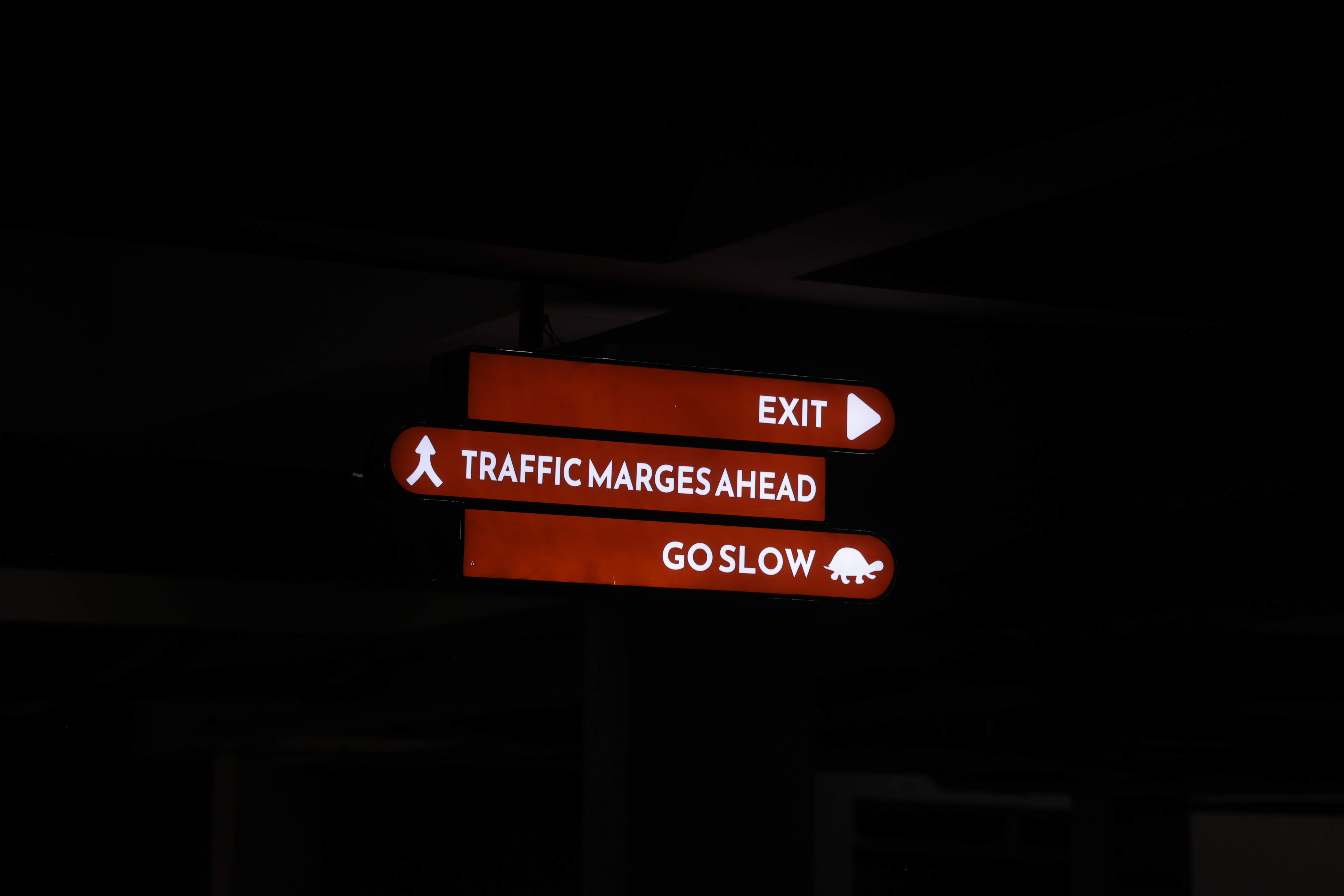 Wayfinding signage